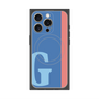 プレミアムパネル with MagSafe［ オリジナル - initial color line - G blue ］
