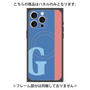 プレミアムパネル with MagSafe［ オリジナル - initial color line - G blue ］