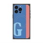 プレミアムパネル with MagSafe［ オリジナル - initial color line - G blue ］