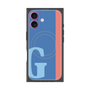 プレミアムパネル with MagSafe［ オリジナル - initial color line - G blue ］