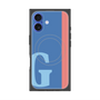 プレミアムパネル with MagSafe［ オリジナル - initial color line - G blue ］