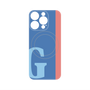 プレミアムパネル with MagSafe［ オリジナル - initial color line - G blue ］