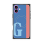 プレミアムパネル with MagSafe［ オリジナル - initial color line - G blue ］