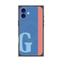 プレミアムパネル with MagSafe［ オリジナル - initial color line - G blue ］