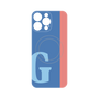 プレミアムパネル with MagSafe［ オリジナル - initial color line - G blue ］