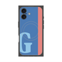 プレミアムパネル with MagSafe［ オリジナル - initial color line - G blue ］