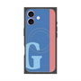 プレミアムパネル with MagSafe［ オリジナル - initial color line - G blue ］