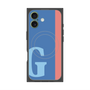 プレミアムパネル with MagSafe［ オリジナル - initial color line - G blue ］