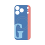 プレミアムパネル with MagSafe［ オリジナル - initial color line - G blue ］