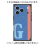 プレミアムパネル with MagSafe［ オリジナル - initial color line - G blue ］