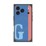 プレミアムパネル with MagSafe［ オリジナル - initial color line - G blue ］