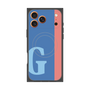 プレミアムパネル with MagSafe［ オリジナル - initial color line - G blue ］