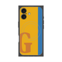 プレミアムパネル with MagSafe［ オリジナル - initial color line - G orange ］