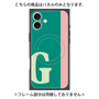 プレミアムパネル with MagSafe［ オリジナル - initial color line - G green ］