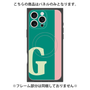 プレミアムパネル with MagSafe［ オリジナル - initial color line - G green ］