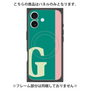 プレミアムパネル with MagSafe［ オリジナル - initial color line - G green ］