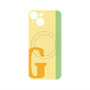 プレミアムパネル with MagSafe［ オリジナル - initial color line - G yellow ］