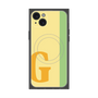 プレミアムパネル with MagSafe［ オリジナル - initial color line - G yellow ］
