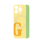 プレミアムパネル with MagSafe［ オリジナル - initial color line - G yellow ］