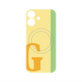 プレミアムパネル with MagSafe［ オリジナル - initial color line - G yellow ］
