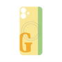 プレミアムパネル with MagSafe［ オリジナル - initial color line - G yellow ］