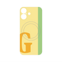 プレミアムパネル with MagSafe［ オリジナル - initial color line - G yellow ］