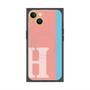 プレミアムパネル with MagSafe［ オリジナル - initial color line - H pink ］