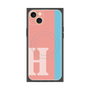 プレミアムパネル with MagSafe［ オリジナル - initial color line - H pink ］