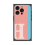 プレミアムパネル with MagSafe［ オリジナル - initial color line - H pink ］