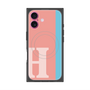 プレミアムパネル with MagSafe［ オリジナル - initial color line - H pink ］