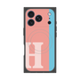 プレミアムパネル with MagSafe［ オリジナル - initial color line - H pink ］