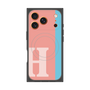 プレミアムパネル with MagSafe［ オリジナル - initial color line - H pink ］