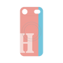 プレミアムパネル with MagSafe［ オリジナル - initial color line - H pink ］