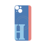 プレミアムパネル with MagSafe［ オリジナル - initial color line - H blue ］