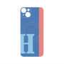 プレミアムパネル with MagSafe［ オリジナル - initial color line - H blue ］