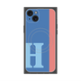 プレミアムパネル with MagSafe［ オリジナル - initial color line - H blue ］