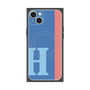 プレミアムパネル with MagSafe［ オリジナル - initial color line - H blue ］