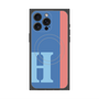 プレミアムパネル with MagSafe［ オリジナル - initial color line - H blue ］
