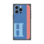 プレミアムパネル with MagSafe［ オリジナル - initial color line - H blue ］