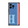 プレミアムパネル with MagSafe［ オリジナル - initial color line - H blue ］