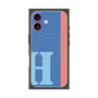 プレミアムパネル with MagSafe［ オリジナル - initial color line - H blue ］