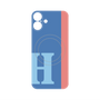 プレミアムパネル with MagSafe［ オリジナル - initial color line - H blue ］