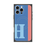プレミアムパネル with MagSafe［ オリジナル - initial color line - H blue ］