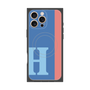 プレミアムパネル with MagSafe［ オリジナル - initial color line - H blue ］