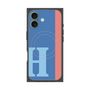 プレミアムパネル with MagSafe［ オリジナル - initial color line - H blue ］