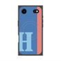 プレミアムパネル with MagSafe［ オリジナル - initial color line - H blue ］