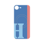 プレミアムパネル with MagSafe［ オリジナル - initial color line - H blue ］