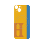 プレミアムパネル with MagSafe［ オリジナル - initial color line - H orange ］