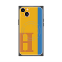 プレミアムパネル with MagSafe［ オリジナル - initial color line - H orange ］