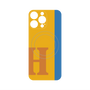 プレミアムパネル with MagSafe［ オリジナル - initial color line - H orange ］